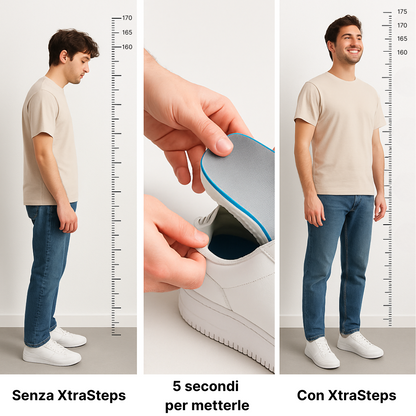 XtraSteps – Solette Rialzanti Invisibili